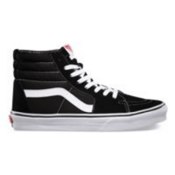 Vans Old Skool Black And White Hightop SK8 -HI Sneaker - Obeezi.com
