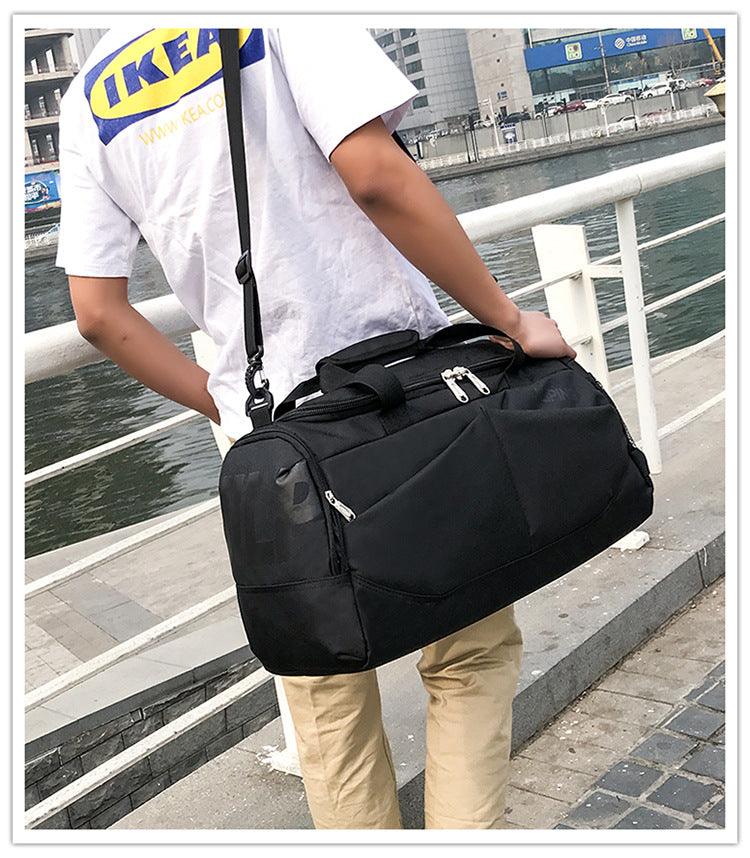 Vintage Multi-Dimensional Travel Bag- Black - Obeezi.com