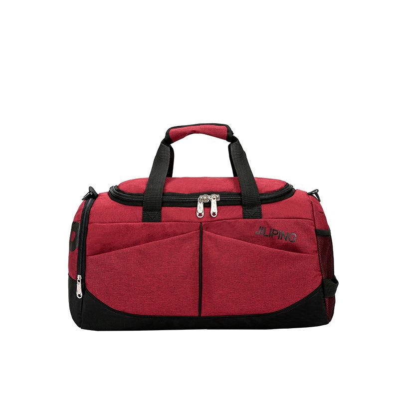 Vintage Multi-Dimensional Travel Bag- Red - Obeezi.com